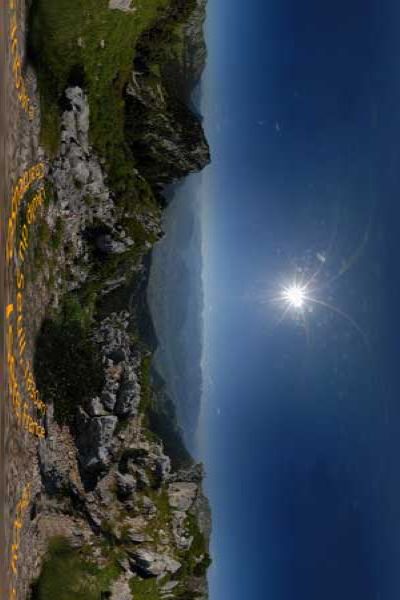 panorama 360° depuis l'aup du seuil en chartreuse