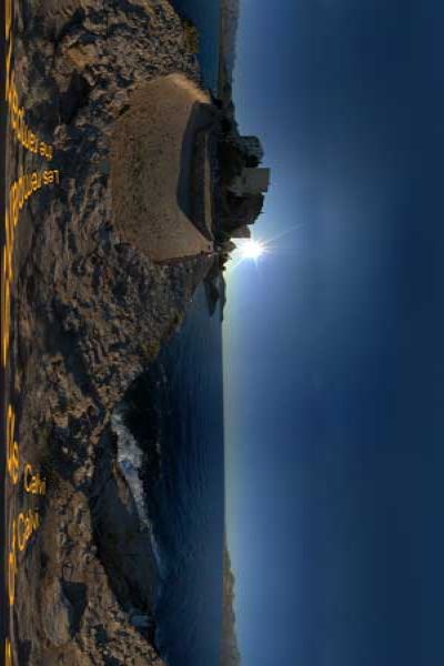 panoramas 360° of the calvi remparts in corsica