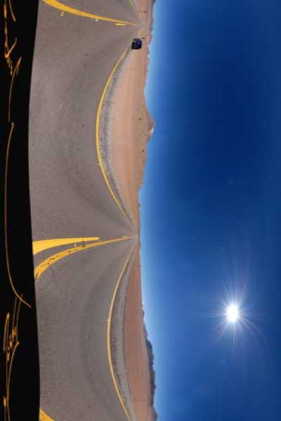 route 27 ch, andean altiplano in 360°, chile