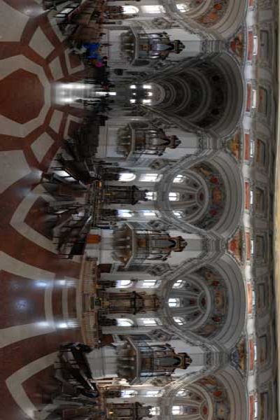 panoramas 360° of saint rupert cathedral of salzbourg
