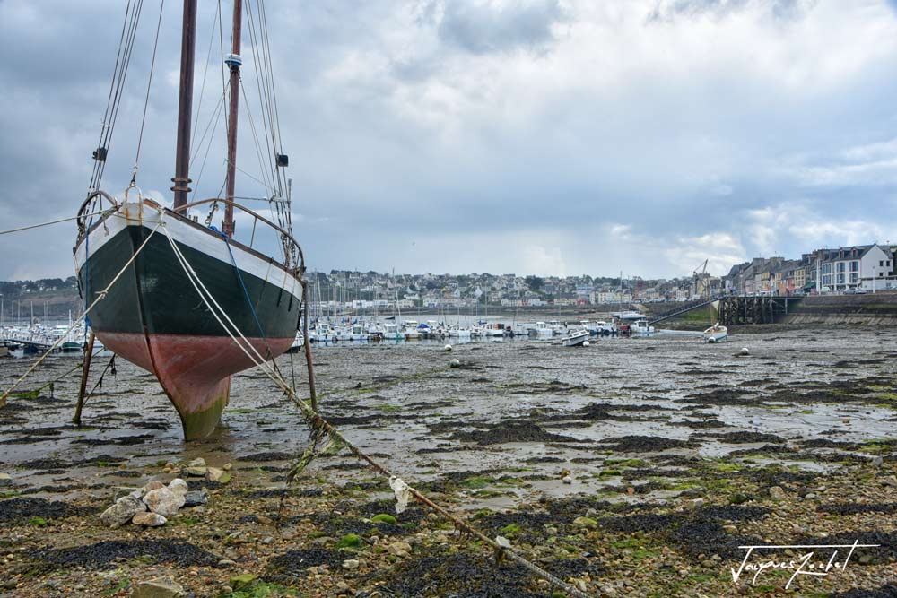 Camaret Sur Mer à marée basse...