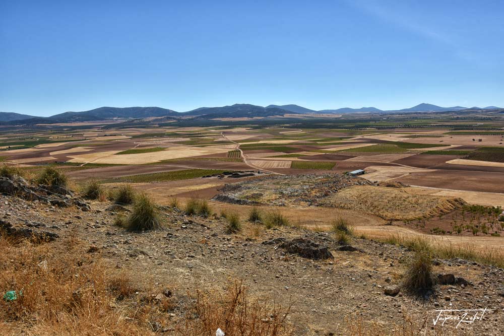 Région de Consuegra dans le centre de l'Espagne
