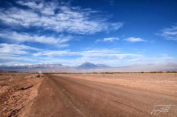 Photo du Chili, paysage du désert de atacama
