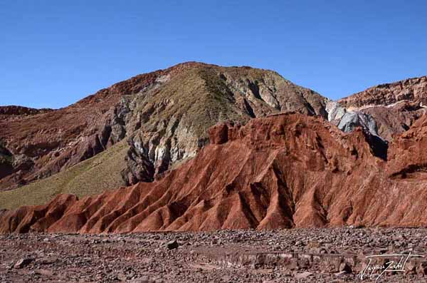 Photo du Chili, la vallée Arcoiris (Arc-en-ciel), désert de Atacama