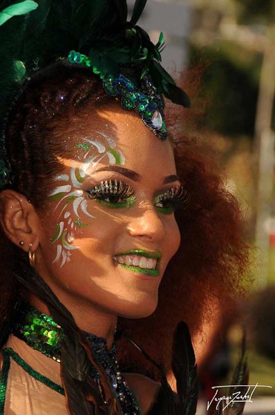 the carnival of Fort De France in Martinique, French West Indies