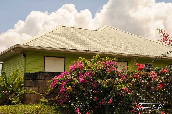 Images de la Martinique, une maison