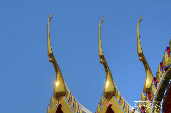 Wat Pho à Bangkok, detail of architecture