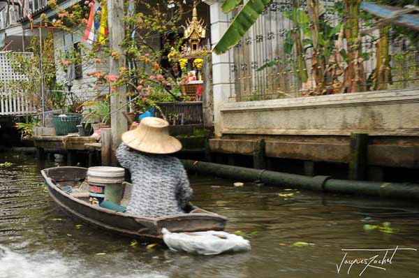 the klongs in Bangkok, thailand