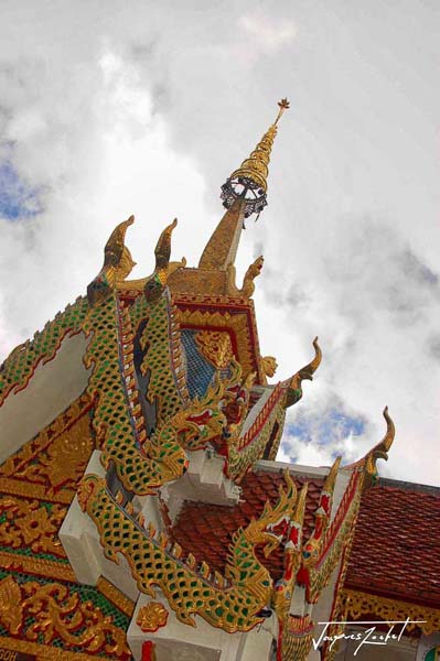 Temple of wat doi suthep in Thailand