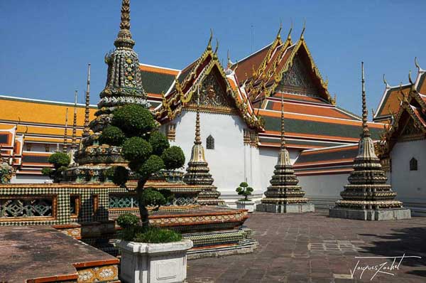 Wat Pho in Bangkok, temple bouddhist