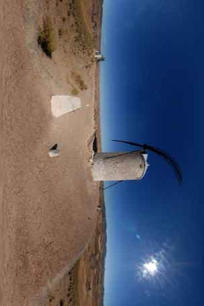 Les moulins à vent de Consuegra en 360°, La Mancha en Espagne