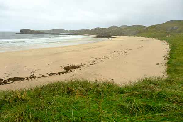 Paysage d'Ecosse, Oldshoremore Beach