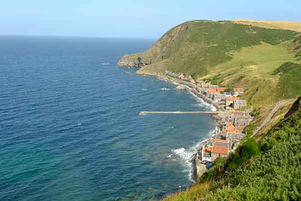 Crovie en Ecosse