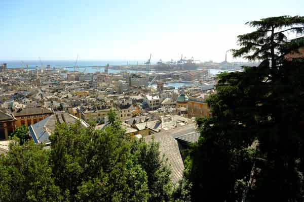 Le port de Gènes