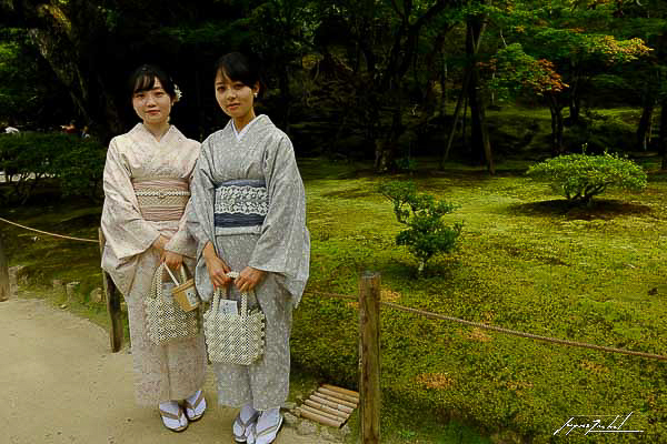 Costumes traditionnel à Kyoto