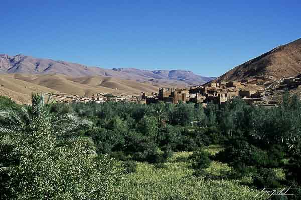 photos du Maroc, ksour et kasbahs dans l'Atlas